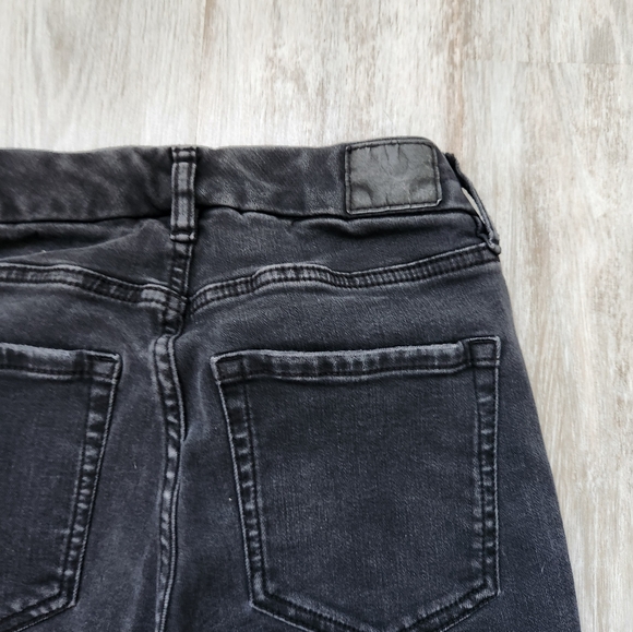 Aeropostale Black High Rise Curvy Jeggings Skinny Leg Thick Stretch Size 0 Reg - Picture 11 of 11